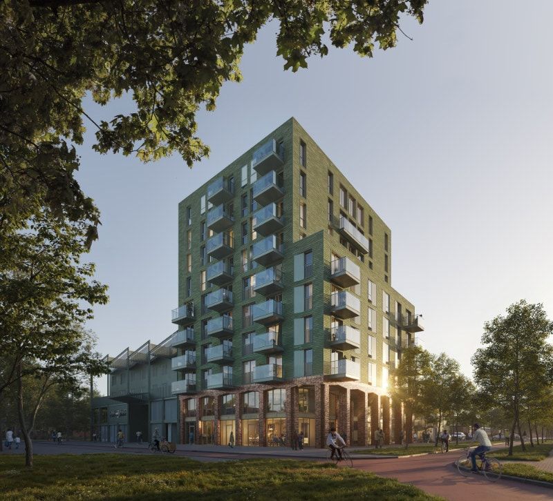 Jongeren uit Noord krijgen voorrang in de woontoren aan Parlevinkerplein